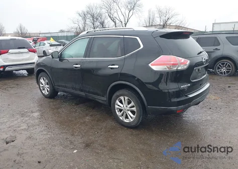 2015 Nissan Rogue Sv z USA, uszkodzony, nr VIN KNMAT2MV3FP586416
